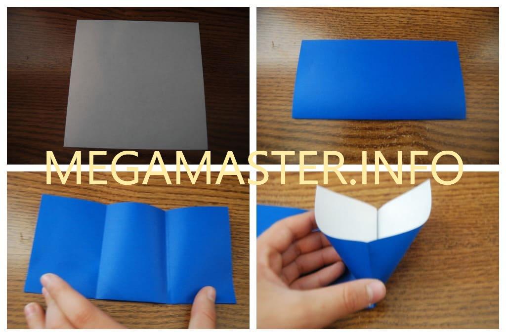 Танк из бумаги. Поделки из бумаги. Оригами. The tank of the paper. Origami