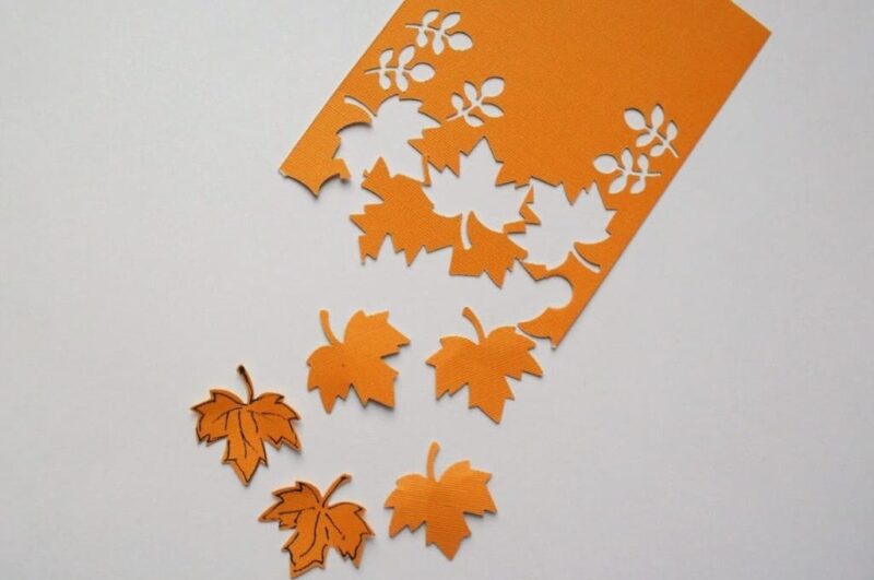 Шаблоны листьев для вырезания из бумаги