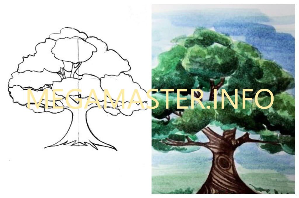 Картинки деревьев для детей детского сада